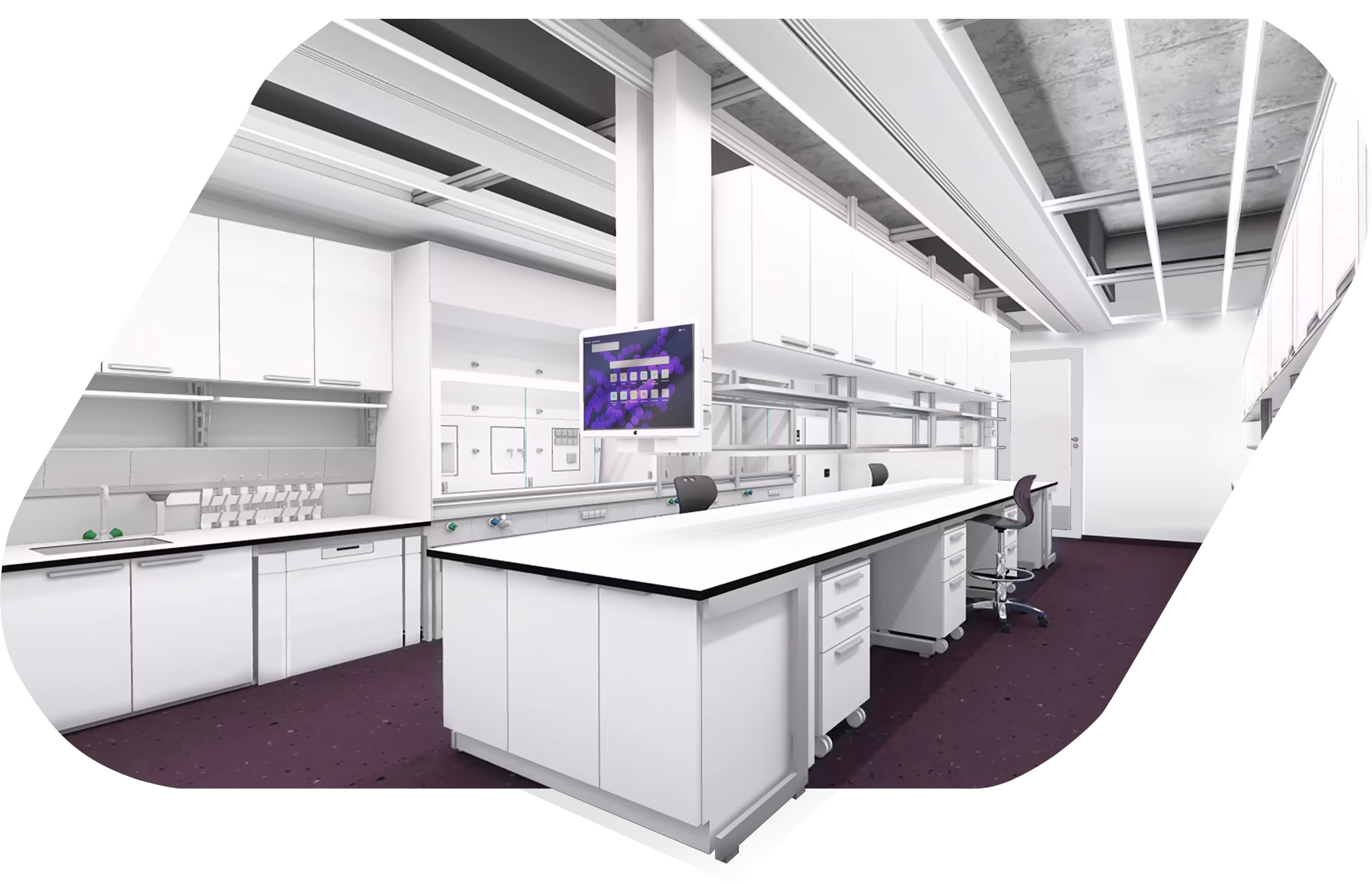 Reliable research environment with controlled conditions