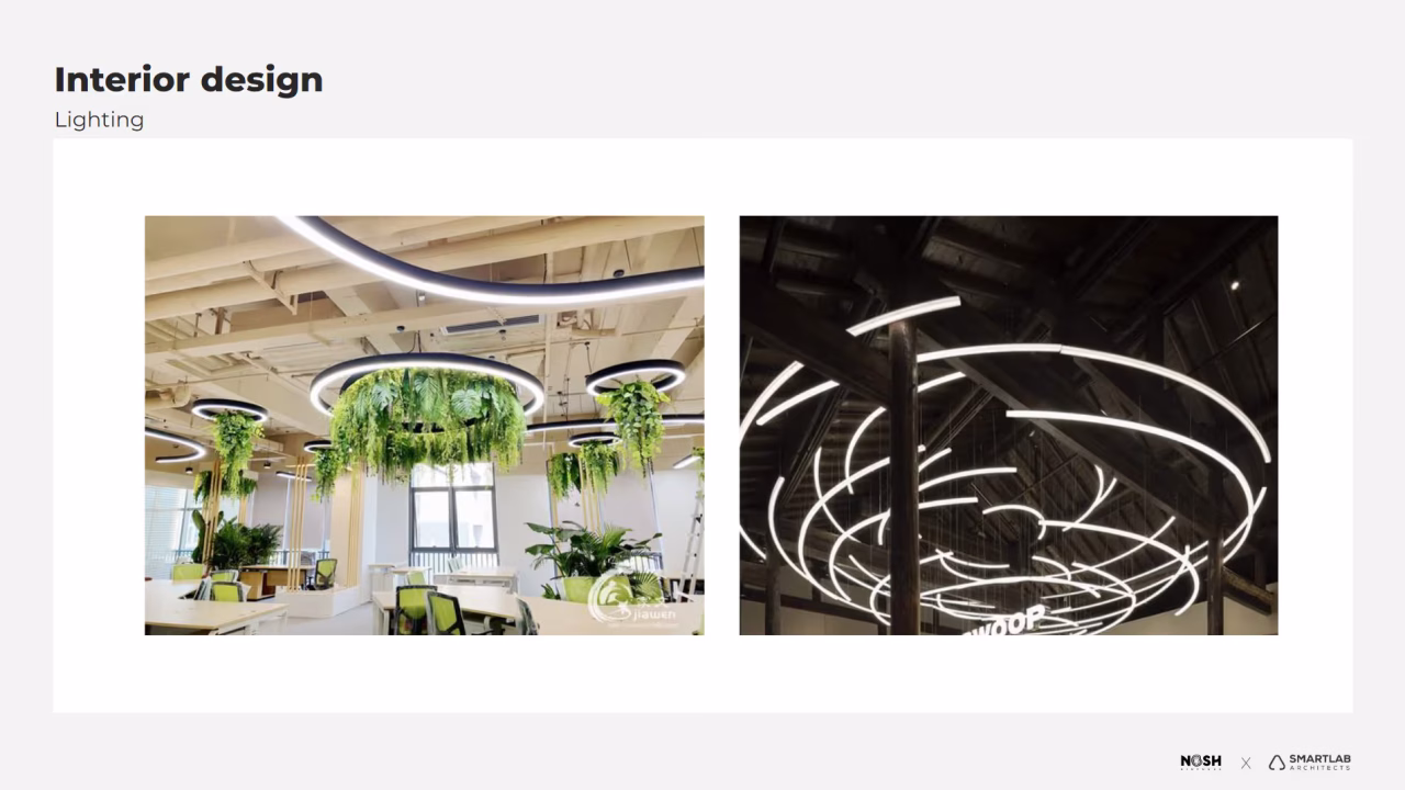 Biotech laboratory designed for nosh.bio food innovation startup