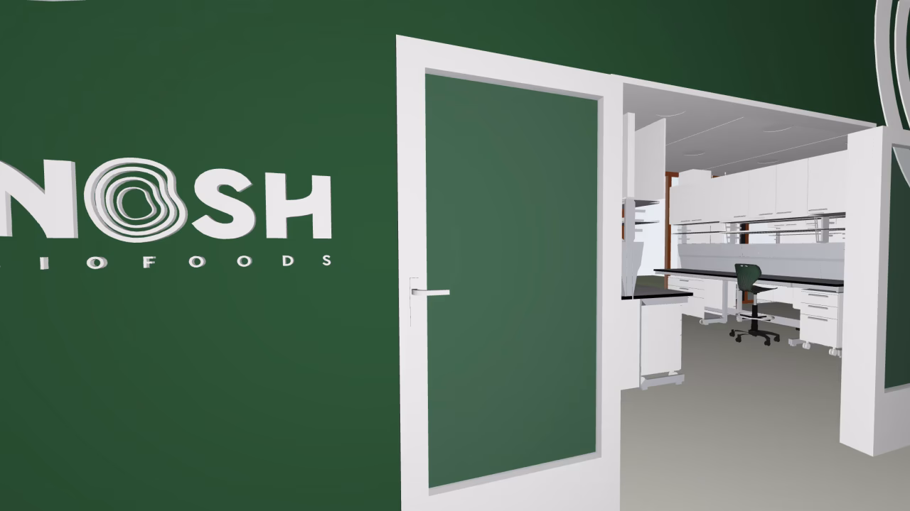 Modern food biotech laboratory designed by Smart Lab Architects